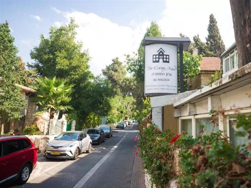 The Colony Hotel - Historical Templar'S Building Jerusalem Eksteriør billede